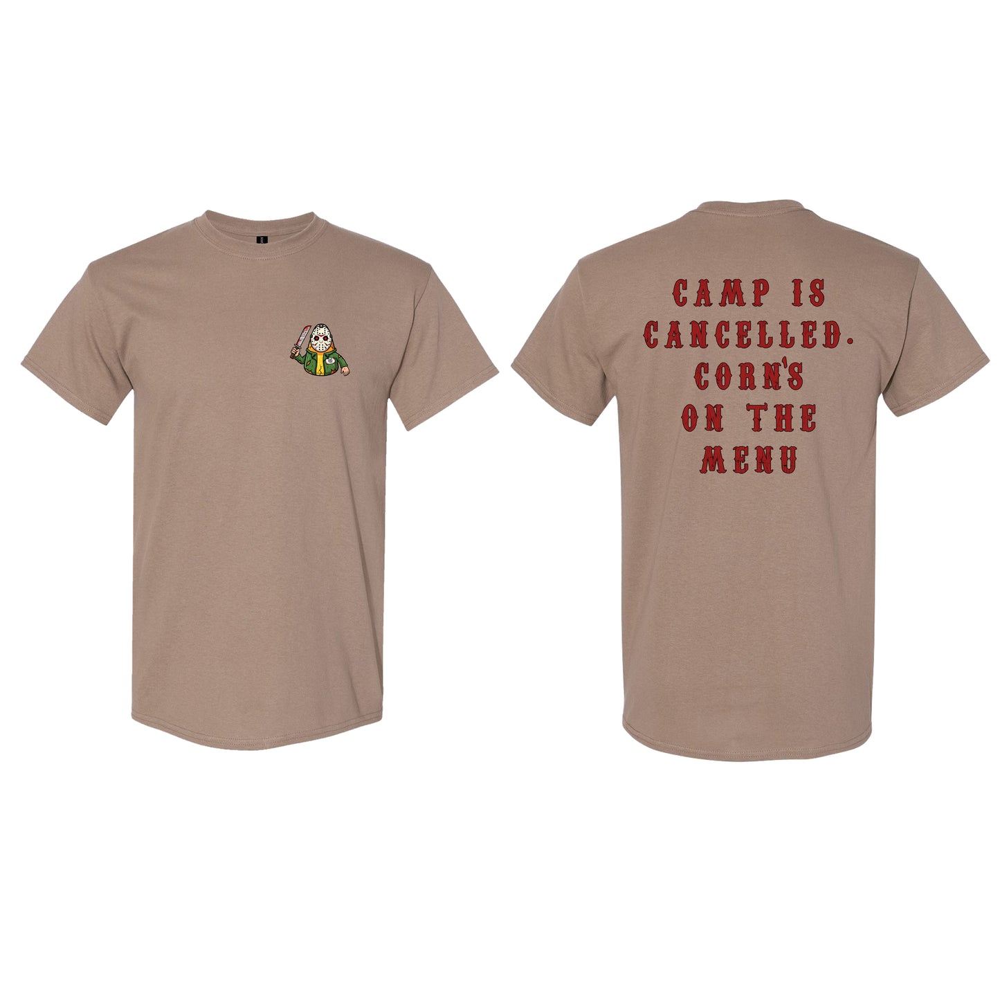 KERNEL VOORHEES Horror Killer Candy Corn Shirt, Children of the Candy Corn Halloween Shirt, Funny Horror Movie Parody Tees, Funny Killer Candy Corn Series