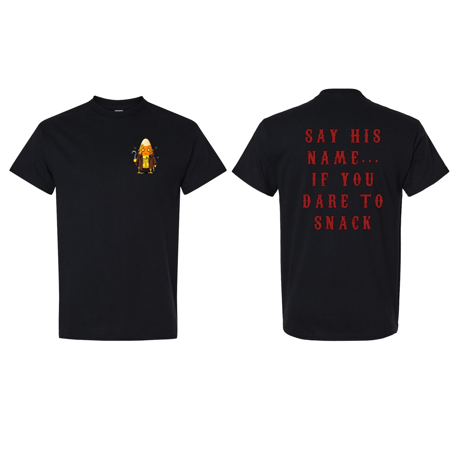 HONEYCORN Horror Killer Candy Corn Shirt, Children of the Candy Corn Halloween Shirt, Funny Horror Movie Parody Tees, Funny Killer Candy Corn Series