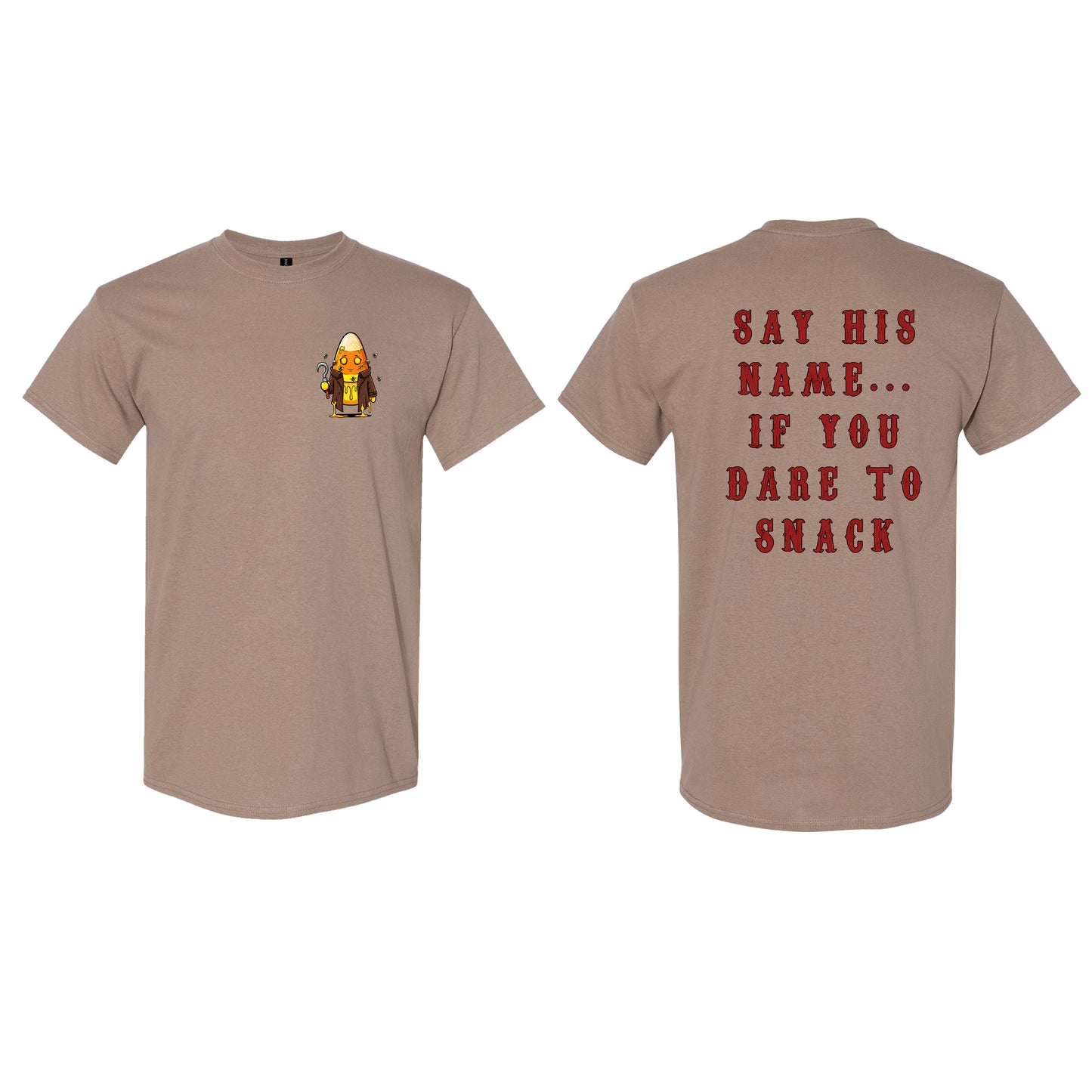 HONEYCORN Horror Killer Candy Corn Shirt, Children of the Candy Corn Halloween Shirt, Funny Horror Movie Parody Tees, Funny Killer Candy Corn Series