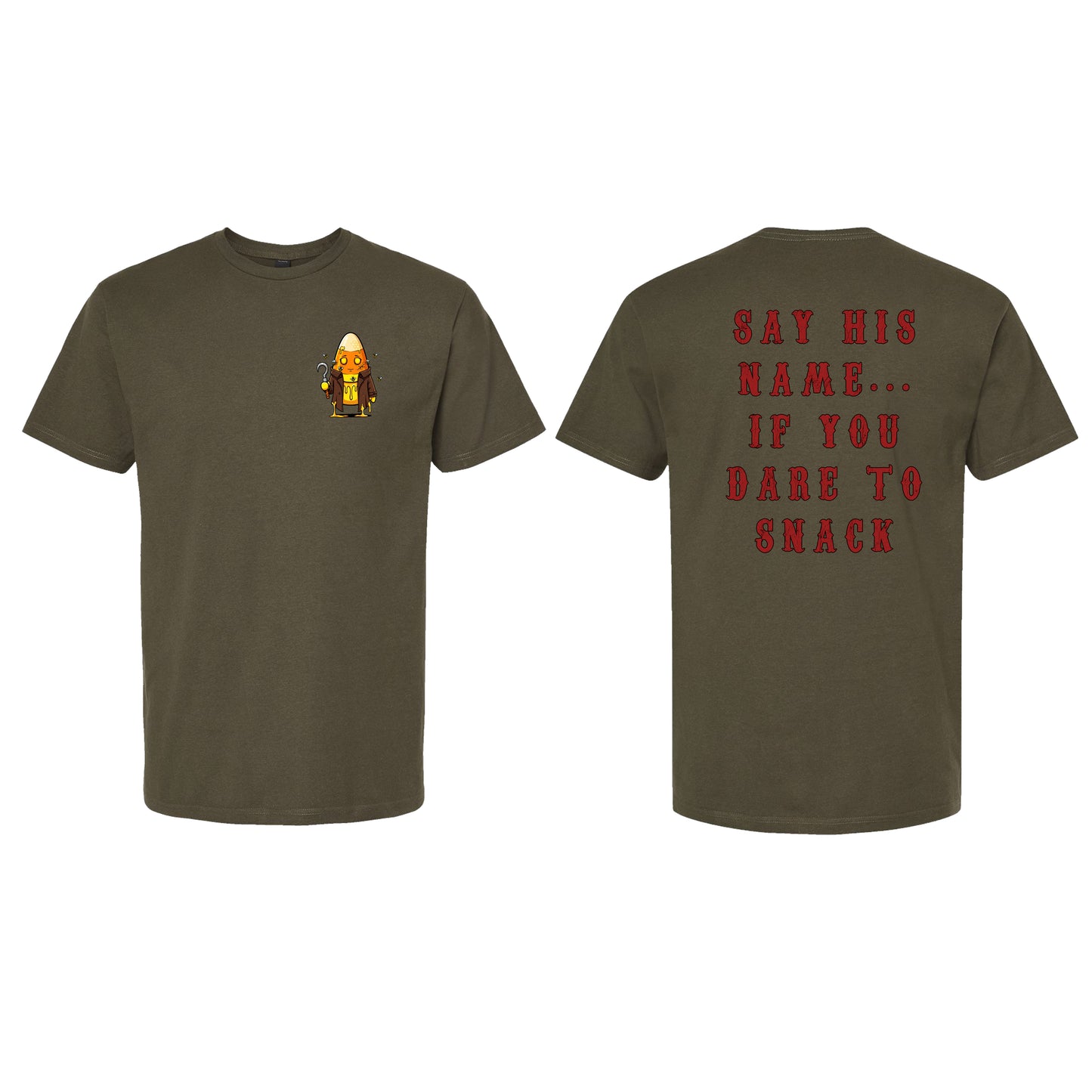 HONEYCORN Horror Killer Candy Corn Shirt, Children of the Candy Corn Halloween Shirt, Funny Horror Movie Parody Tees, Funny Killer Candy Corn Series