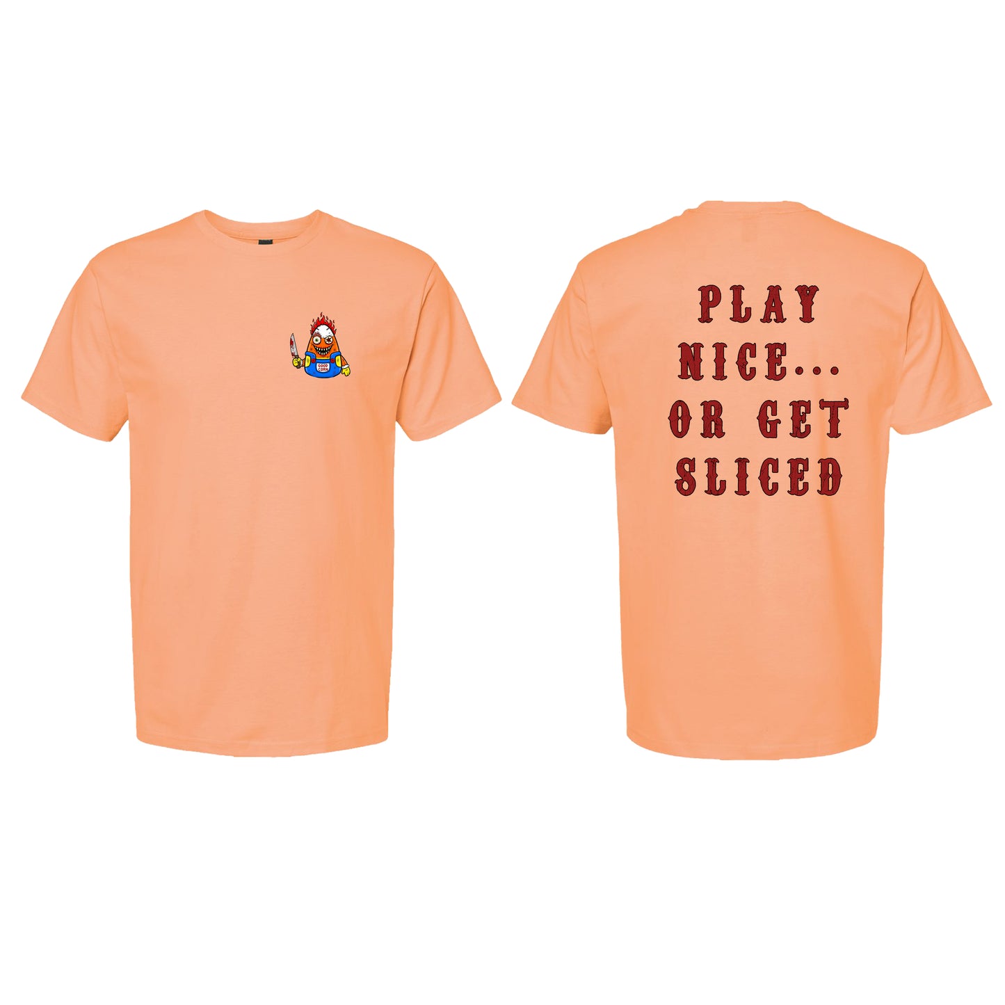 CHUCKORN Horror Killer Candy Corn Shirt, Children of the Candy Corn Halloween Shirt, Funny Horror Movie Parody Tees, Funny Killer Candy Corn Series
