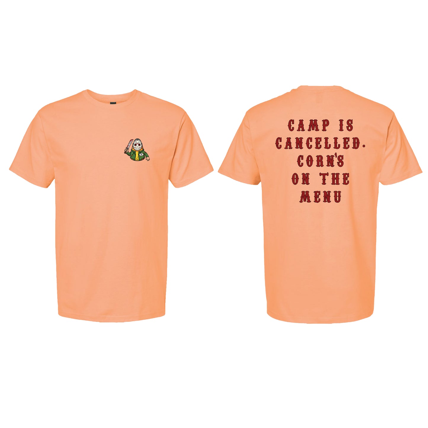 KERNEL VOORHEES Horror Killer Candy Corn Shirt, Children of the Candy Corn Halloween Shirt, Funny Horror Movie Parody Tees, Funny Killer Candy Corn Series