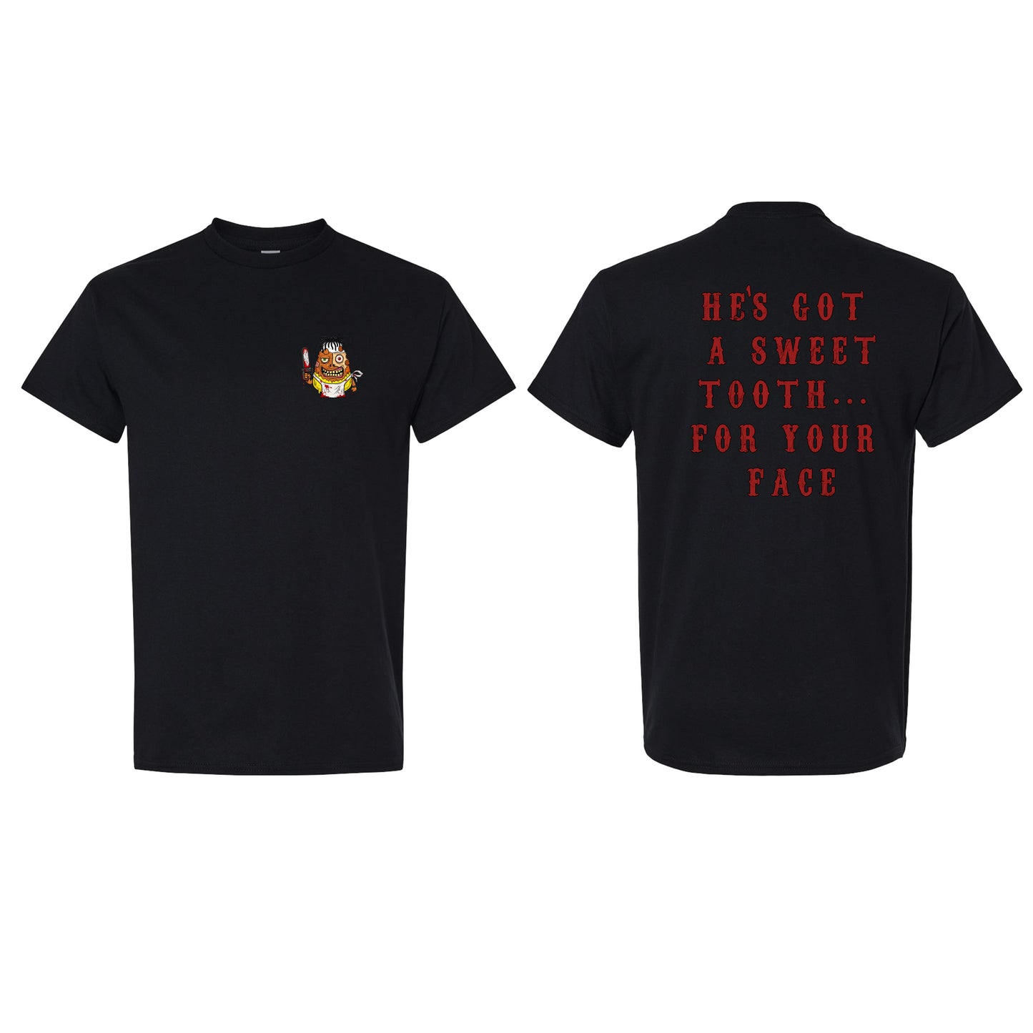 CANDY FACE Horror Killer Candy Corn Shirt, Children of the Candy Corn Halloween Shirt, Funny Horror Movie Parody Tees, Funny Killer Candy Corn Series
