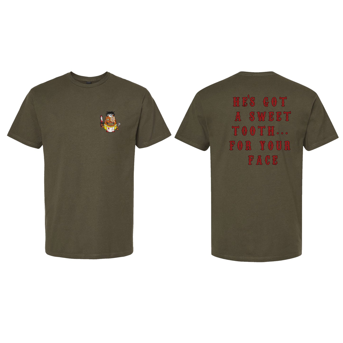 CANDY FACE Horror Killer Candy Corn Shirt, Children of the Candy Corn Halloween Shirt, Funny Horror Movie Parody Tees, Funny Killer Candy Corn Series