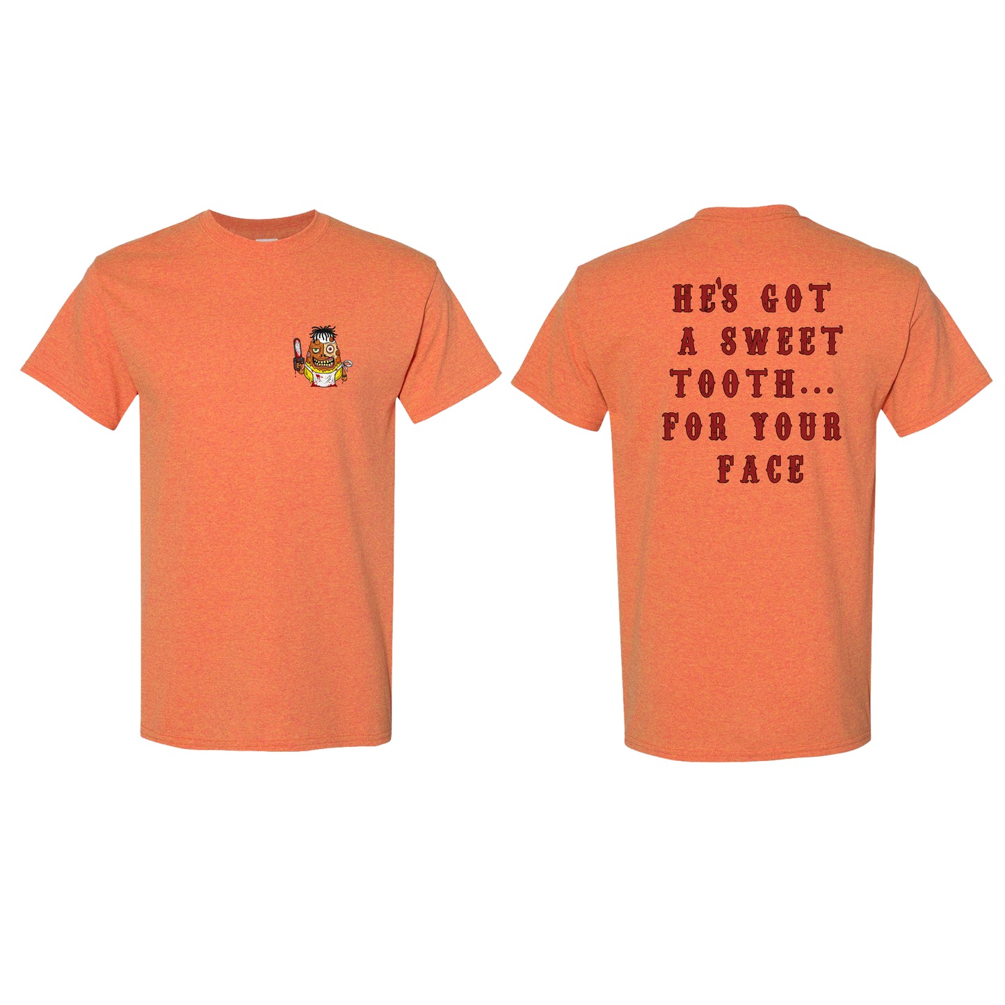 CANDY FACE Horror Killer Candy Corn Shirt, Children of the Candy Corn Halloween Shirt, Funny Horror Movie Parody Tees, Funny Killer Candy Corn Series