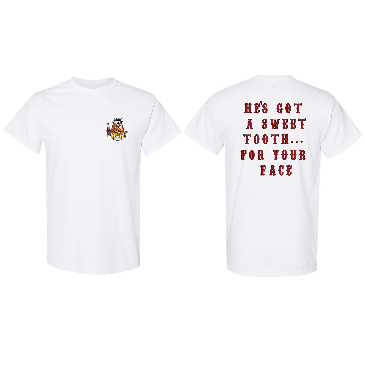 CANDY FACE Horror Killer Candy Corn Shirt, Children of the Candy Corn Halloween Shirt, Funny Horror Movie Parody Tees, Funny Killer Candy Corn Series