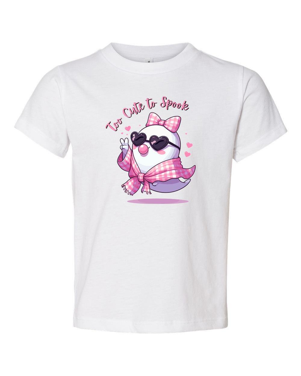 Too Cute to Spook Kids Halloween Shirt | Toddler Girl Ghost Shirt | Cute Kids Fall Tee | Kids Halloween Outfit | Spooky Season Shirt