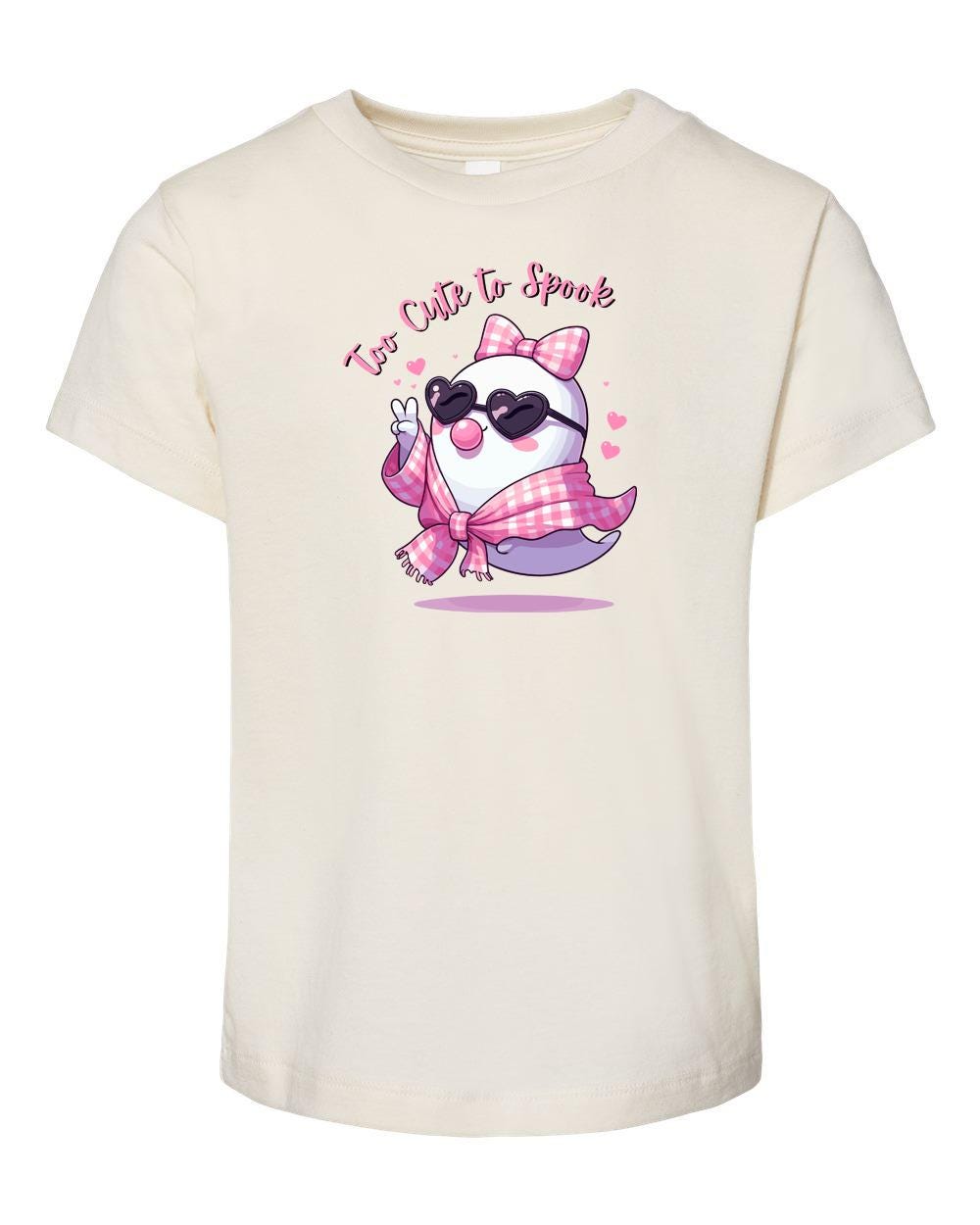 Too Cute to Spook Kids Halloween Shirt | Toddler Girl Ghost Shirt | Cute Kids Fall Tee | Kids Halloween Outfit | Spooky Season Shirt