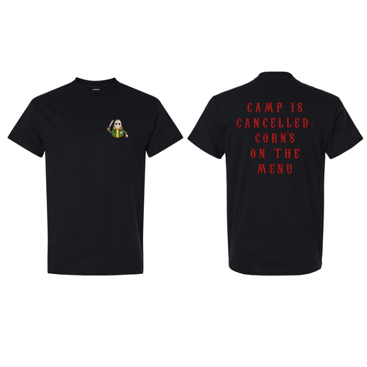 KERNEL VOORHEES Horror Killer Candy Corn Shirt, Children of the Candy Corn Halloween Shirt, Funny Horror Movie Parody Tees, Funny Killer Candy Corn Series