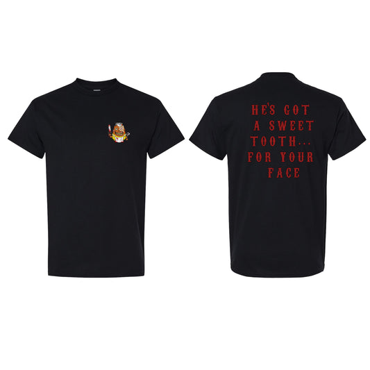 CANDY FACE Horror Killer Candy Corn Shirt, Children of the Candy Corn Halloween Shirt, Funny Horror Movie Parody Tees, Funny Killer Candy Corn Series