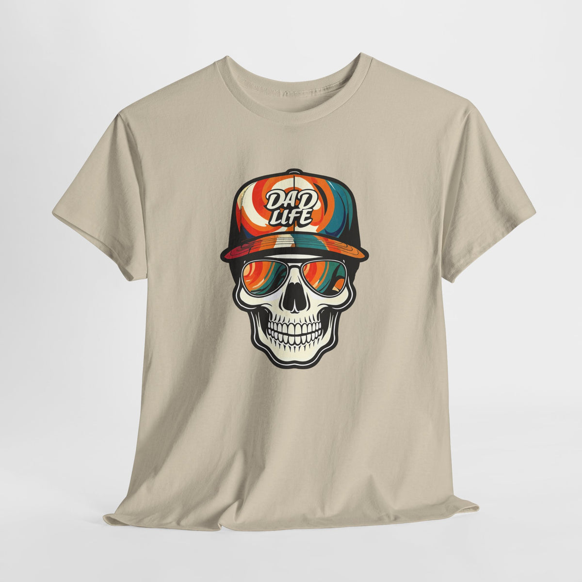 Dad Life Skull Tee, Cool Dad Life Skull Shirt