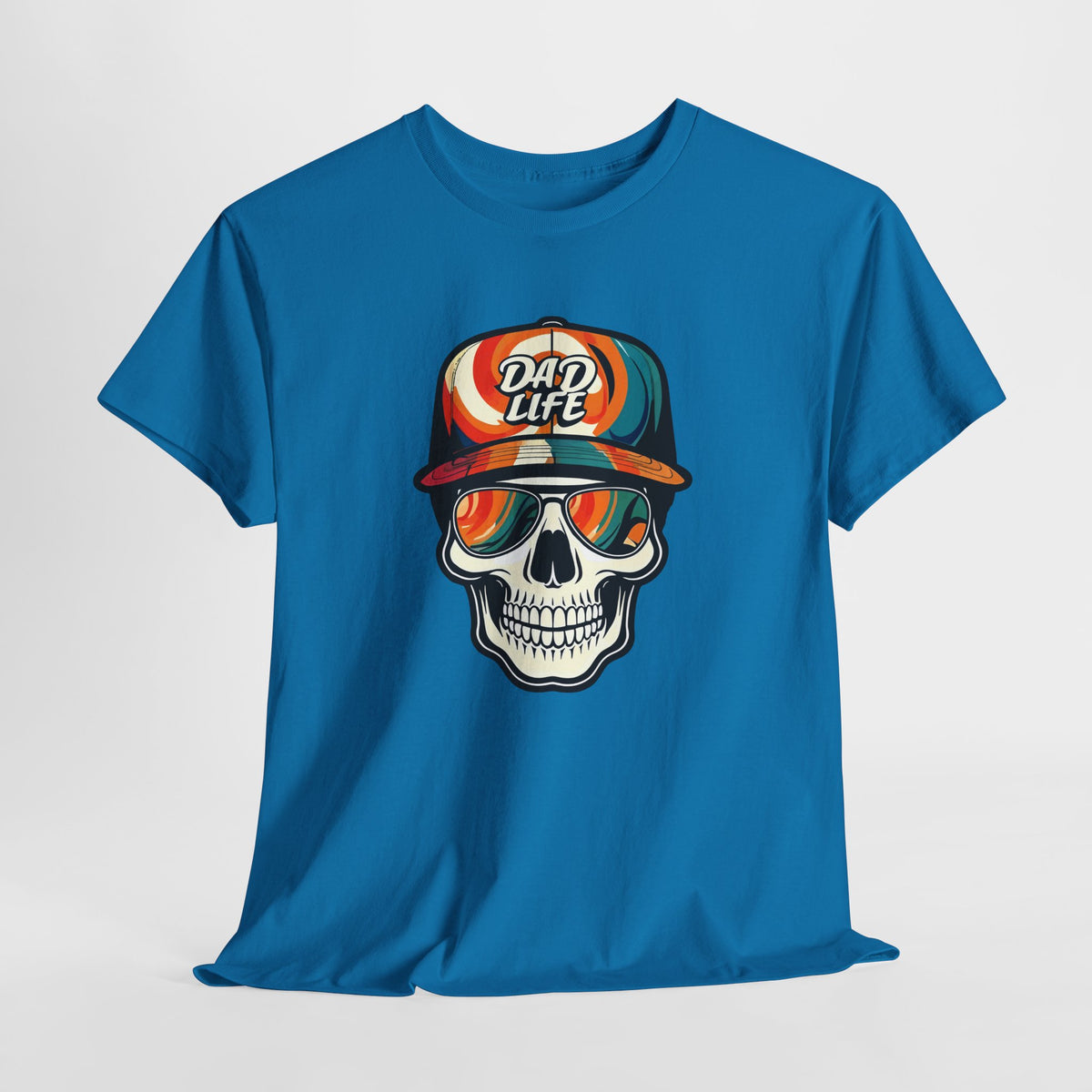 Dad Life Skull Tee, Cool Dad Life Skull Shirt