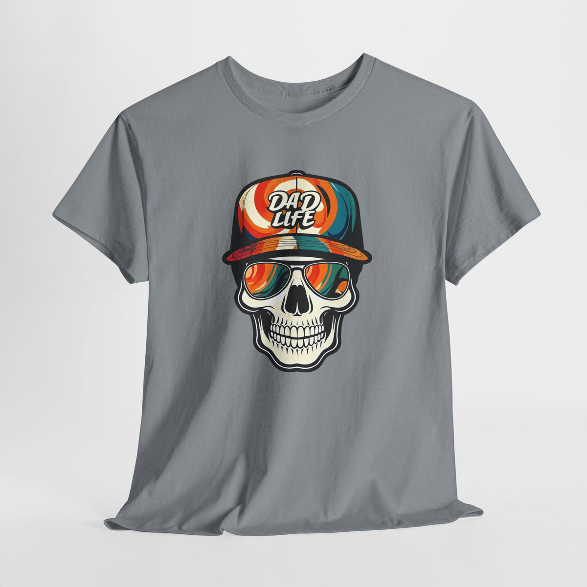 Dad Life Skull Tee, Cool Dad Life Skull Shirt